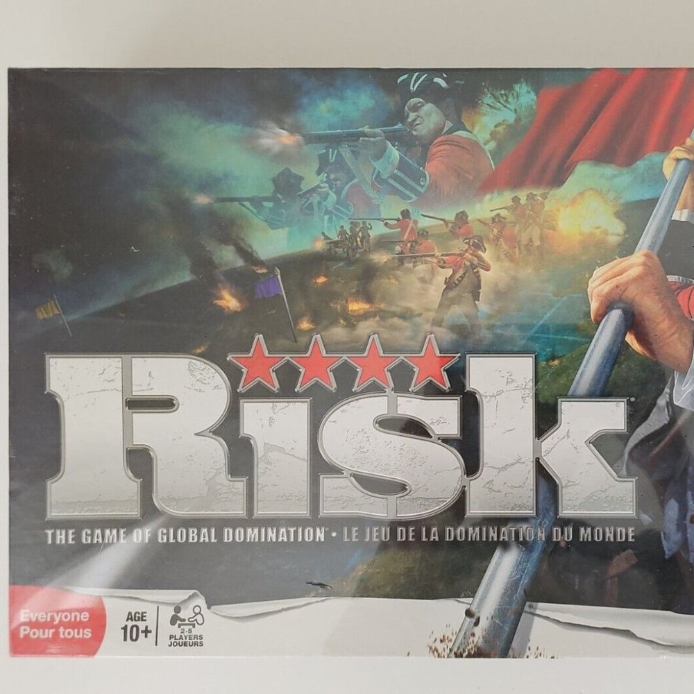 Brand New (Rips on seal) RISK The Game of Global Domination 2010 Board Game